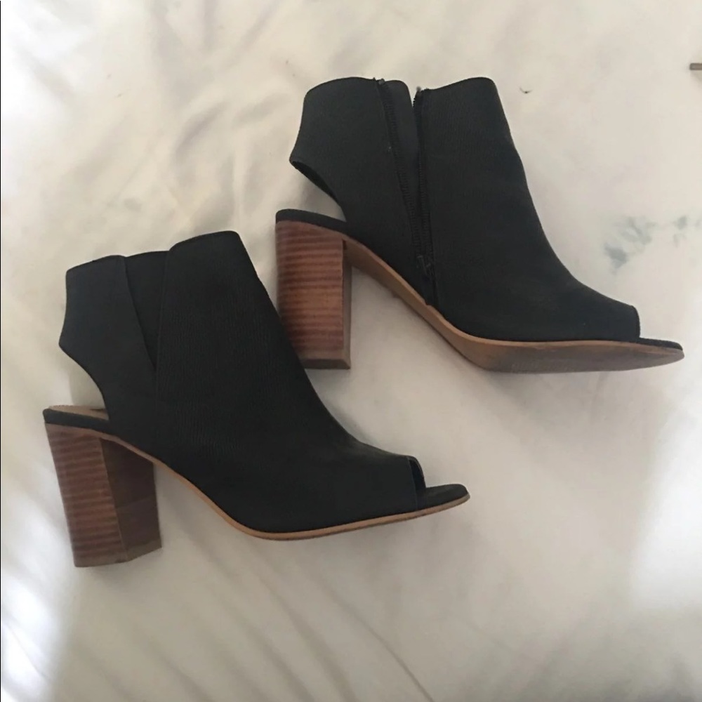 Steve Madden Open Toe Booties